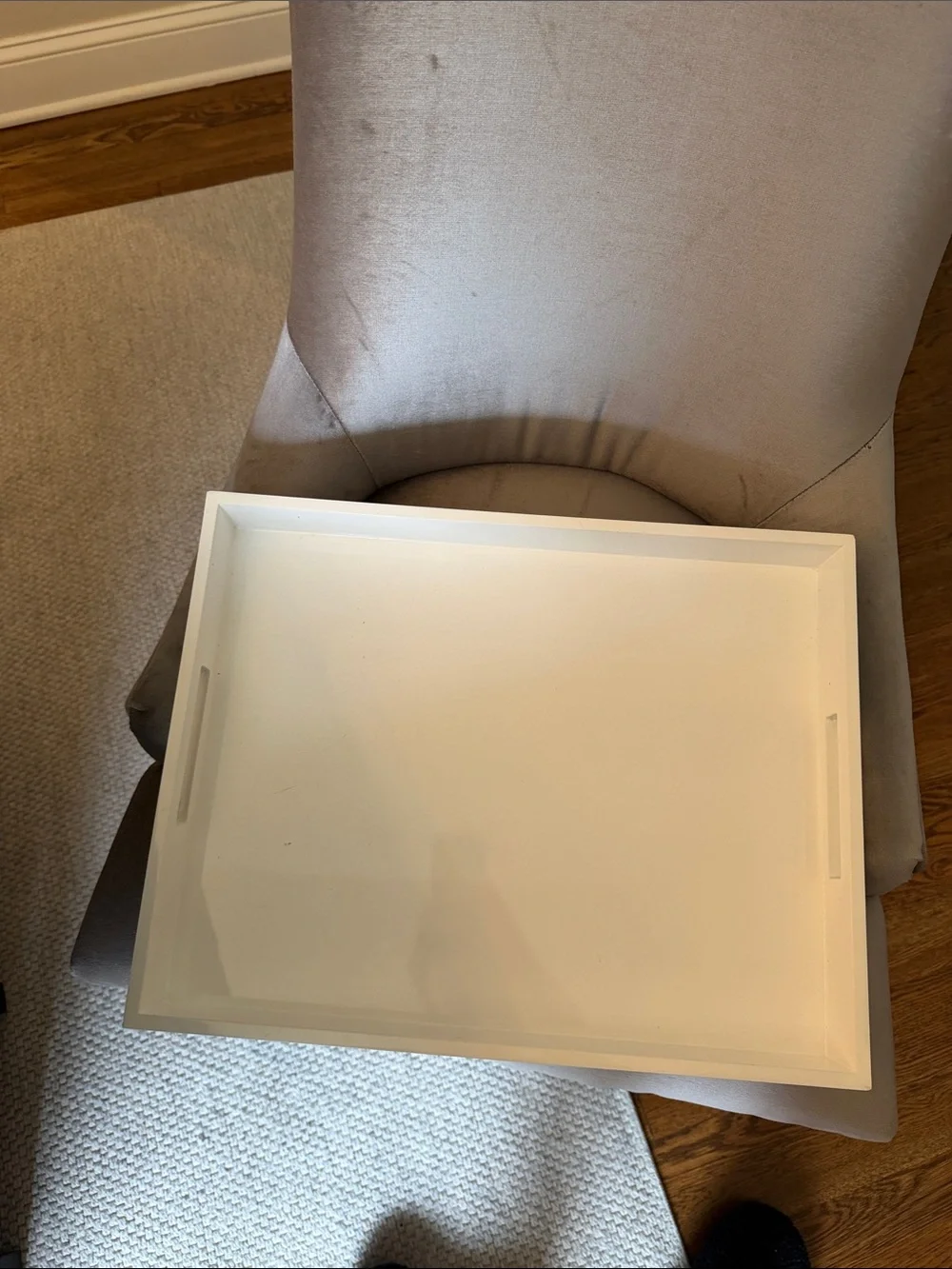 The Container Store White Organizer Tray